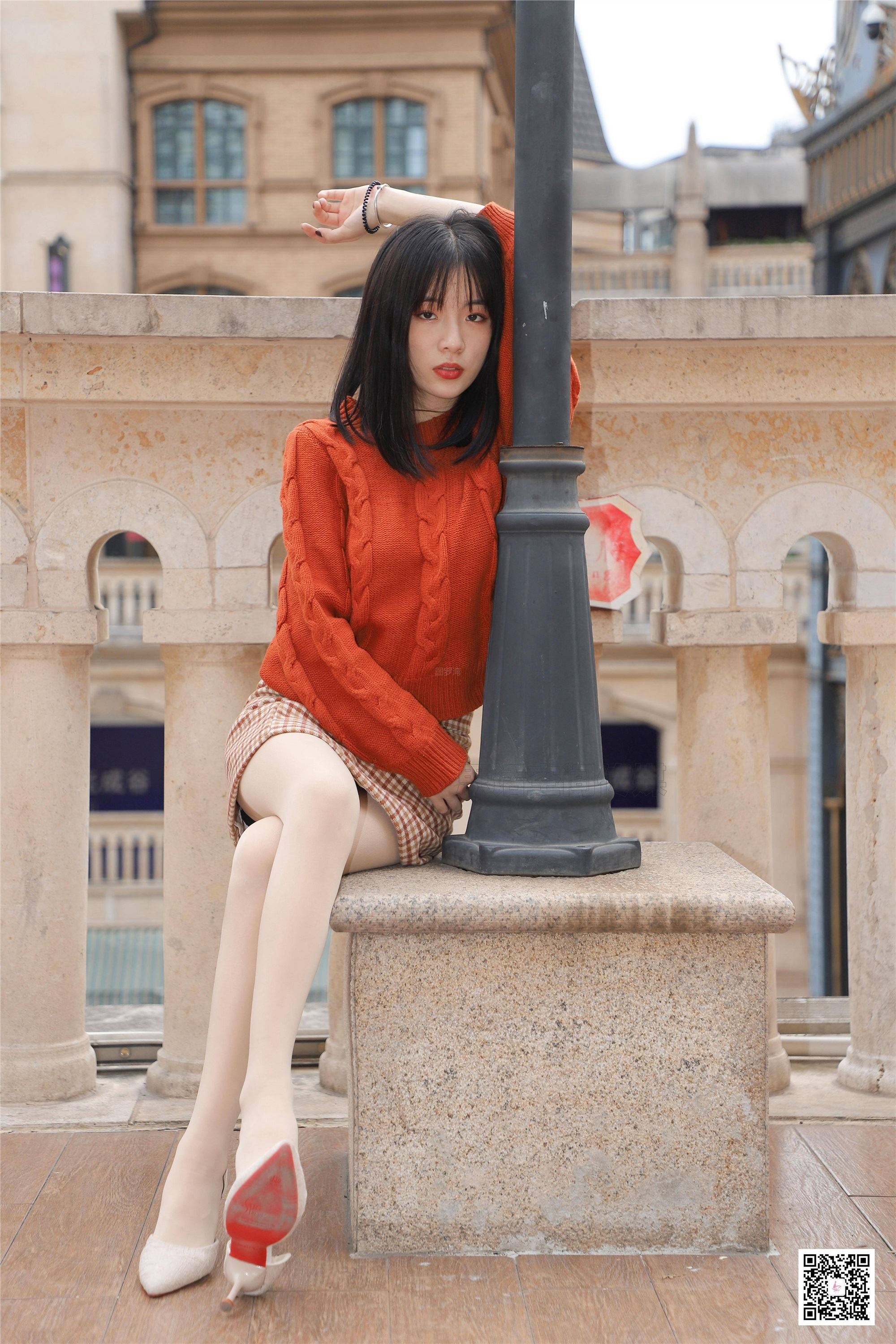 SiHua思话 SJ064 小狐狸仙女 风尖头浅口女鞋